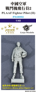 FS48002 1/48 PLAAF Fighter Pilot (II) (resin figure x1)