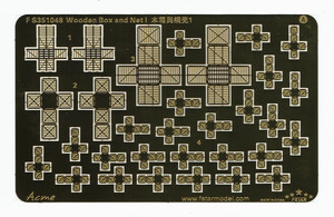FS351048 1/350 Wooden Box and Net I