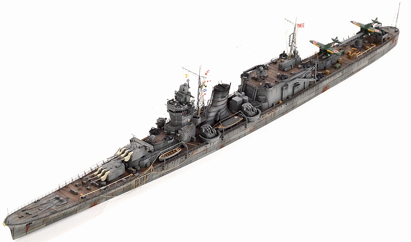 IJN Light Cruiser OYODO 大淀1944 (built from FS710018 