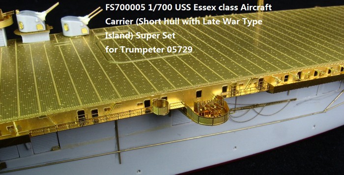 FS700005 1/700 USS Essex class Aircraft Carrier (Short hull FS700005 1/700 USS Essex class Aircraft Carrier (Short hull