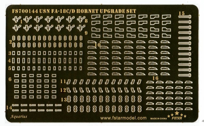FS700144 Modern USN F/A-18C/D Hornet Upgrade Set
