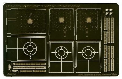 FS700175 1/700 Chinese PLAN Helicopter Deck for Type 052C/D/DL