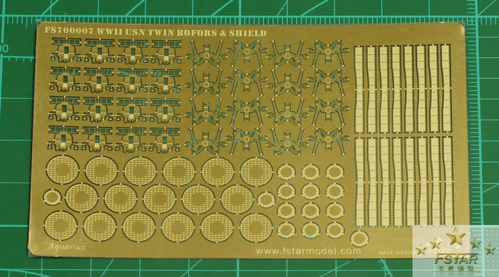 FS700007 1/700 WWII USN Twin Bofors & Shield