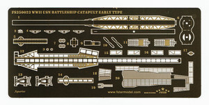 FS350023 1/350 WWII USN Battleship Catapult (Early type)