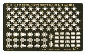 FS700141 1/700 WWII USN Liferaft Stent for Aircraft Carrier