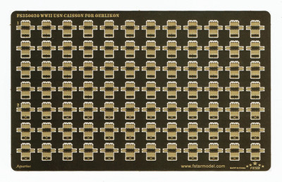 FS350020 1/350 WWII USN Caisson for Oerlikon