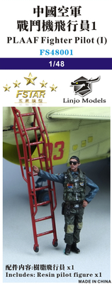 FS48001 1/48 PLAAF Fighter Pilot (I) (resin figure x1)