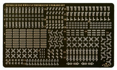 FS700118 WWII USN F4U TBF SB2C F6F Upgrade Set