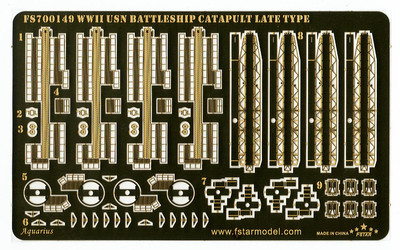 FS700149 1/700 WWII USN Catapult for Battleship (Late Type)