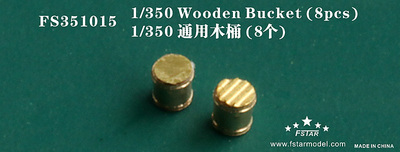 FS351015 1/350 Wooden Bucket (8pcs)