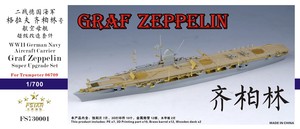 FS730001 1/700 WWII German Navy Aircraft Carrier Graf Zeppelin Super Upgrade Set for Trumpeter 06709