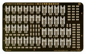 FS351114 1/350 WWII IJN Ladder for Vessels