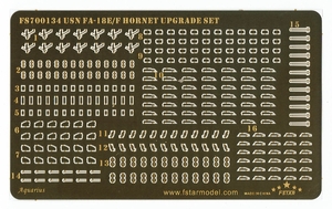 FS700134 1/700 Modern USN FA-18E/F Hornet Upgrade Set for Trumpeter