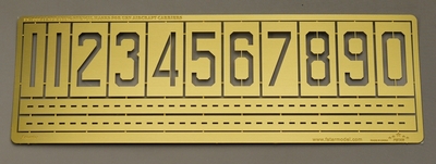 FS700041 1/700 Spraying Stencil Masks for USN Aircraft Carriers