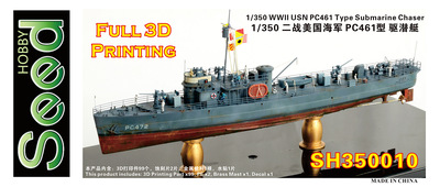 SH350010 1/350 WWII USN Type PC461 Submarine Chaser Model Kit (3D Printing)