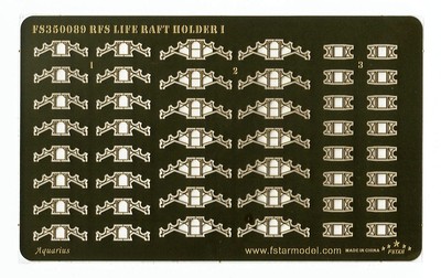 FS350089 1/350 Modern Russian/Soviet Navy Life Raft Holder I