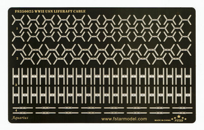 FS350025 1/350 WWII USN Liferaft Cable