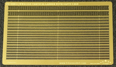 FS700013 1/700 WWII USN Vertical Ladder with safty Cage