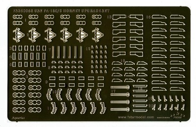 FS350056 1/350 USN F/A-18C/D Hornet Upgrade set for Trumpeter (for 6 set)