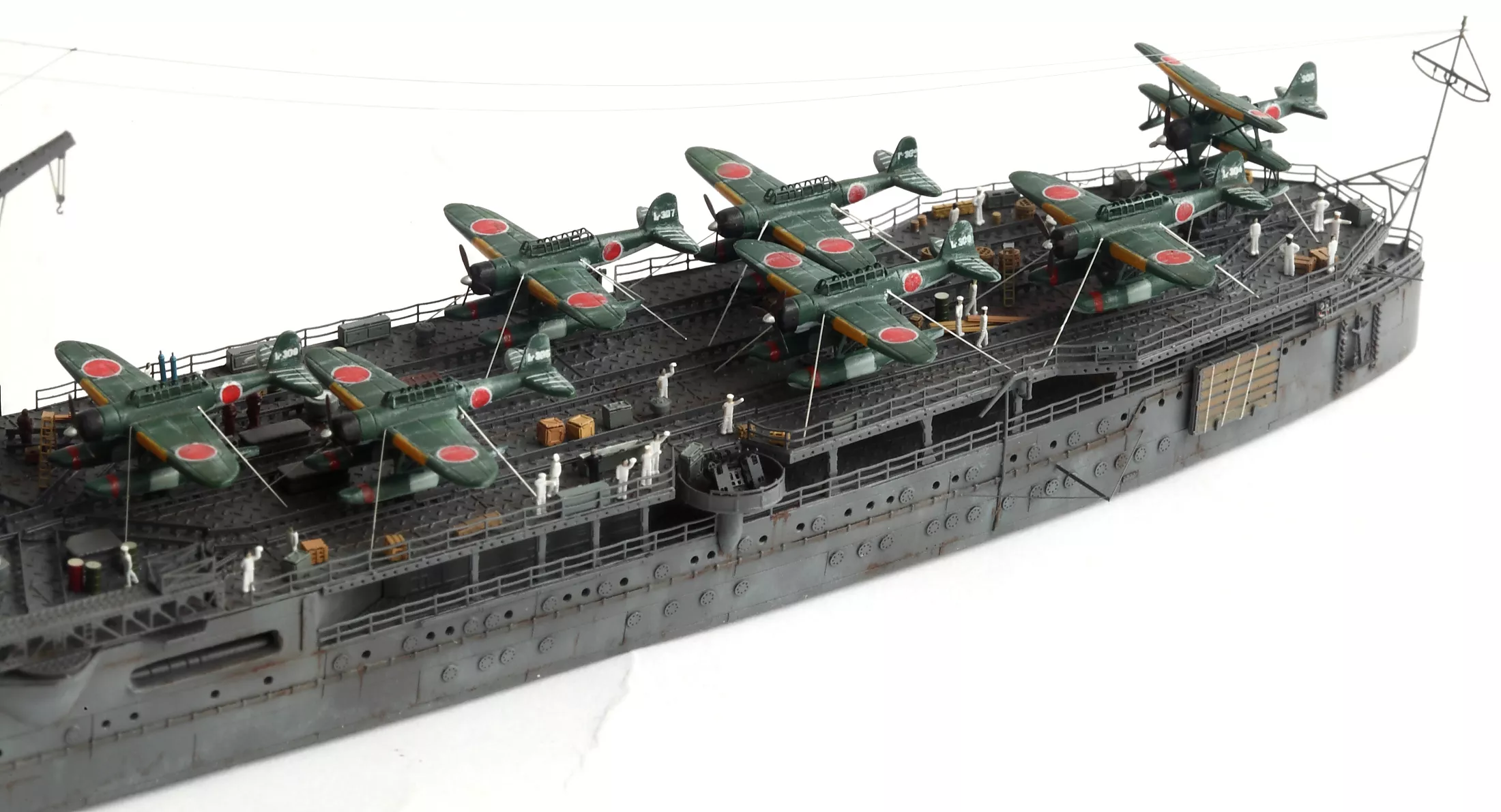 FS710260 WWII IJN Aircraft Cruiser Mogami 1944 Battle of Wright
