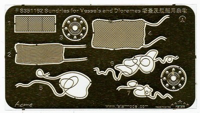 FS351162 1/350 Sundries for Vessels and Dioramas
