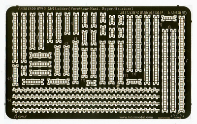 FS351200 1/350 WWII IJN Ladder (Fore/Rear Mast, Upper Structure)